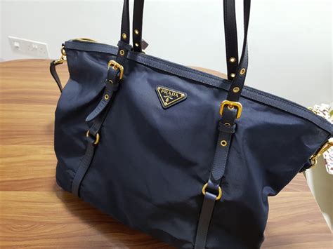 navy tessuto nylon prada messenger bag|Prada Nylon Bags for Women .